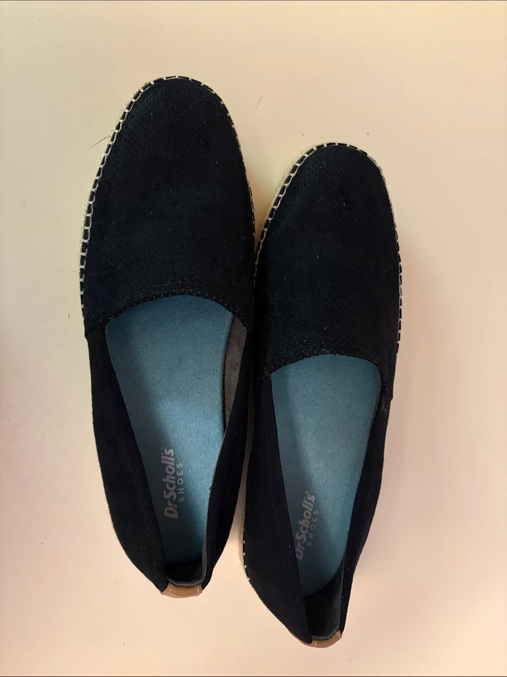 Dr. Scholl's Black Slip-On Espadrilles
